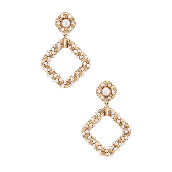 REVOLVE Jewelry Revolve Ettika Pearl Drop Earrings In Gold Poshmark